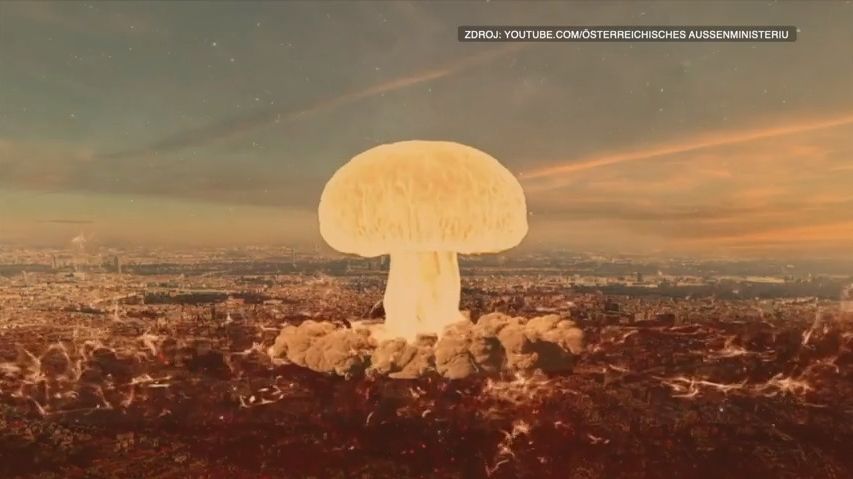 Kritika a posměch. Ministerstvo ve videu svrhlo atomovou bombu na Vídeň